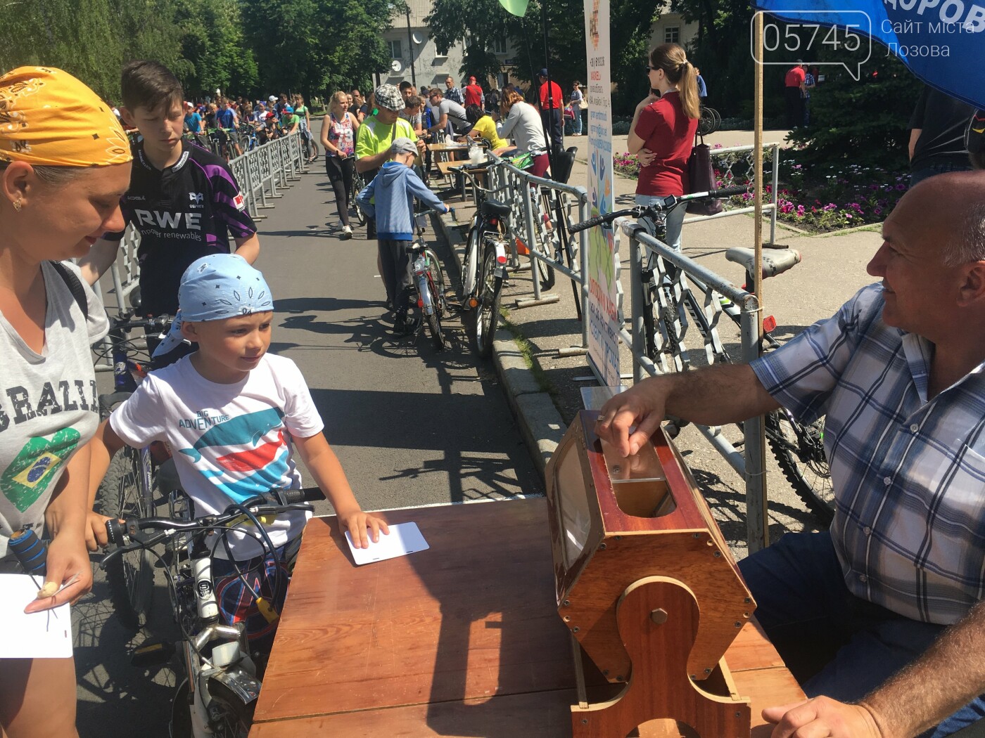 В Лозовой прошёл велопробег с рекордным количеством участн..., фото-14 В Лозовой прошёл велопробег с рекордным количеством участников, фото-14